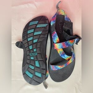 Chaco Multicolor Tie-Dye Sandals